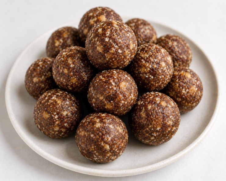 Khajur Laddu - Sugar-free Date Laddus