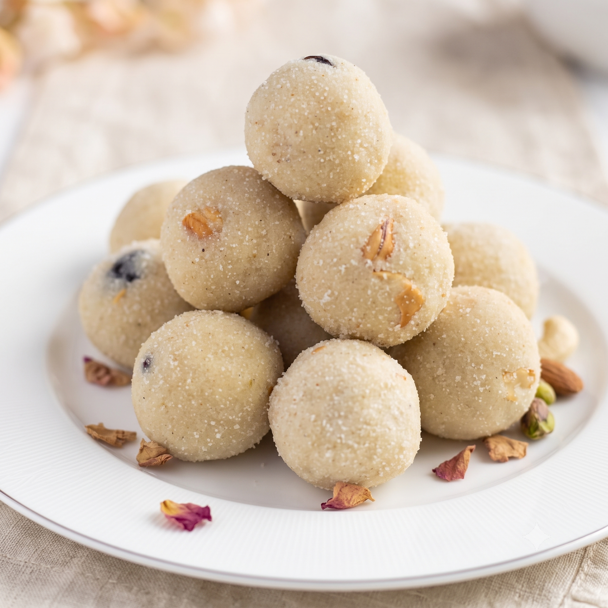 Rawa Laddu - Semolina Laddus