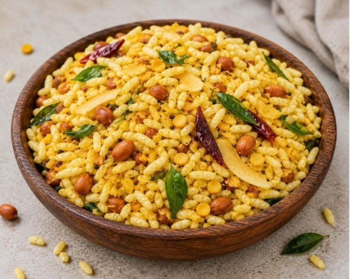 Murmura Chiwda - Maharashtrian Puffed Rice Snack